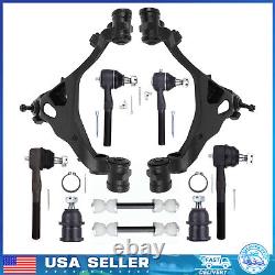 10 Front Lower Control Arms Tie Rod Ends For 1997-2003 FORD F-150 EXPEDITION 4WD