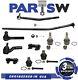 10 Pc Front Suspension Kit for Ford E-250 E-350 E-450 Upper & Lower Ball Joints