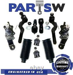 10 Pc Front Suspension Kit for Toyota Tacoma 1995-2004 Upper & Lower Ball Joints