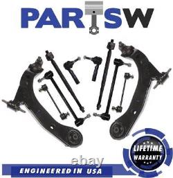 10 Pc Suspension Kit for Saturn Ion 2003-2007 Lower Control Arms & Ball Joints