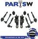 10 Pc Suspension Kit for Toyota Tundra Inner & Outer Tie Rod Ends Ball Joints