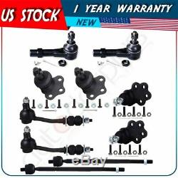 10 Pieces Suspension Parts for 97-99 Dodge Dakota RWD Ball Joint Sway Bar