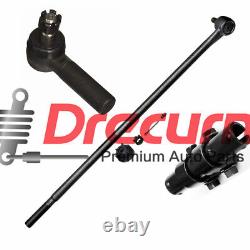 10PC Drag Link Tie Rod Ball Joints SET For Chevrolet K10 Pick Up 81-91 4WD