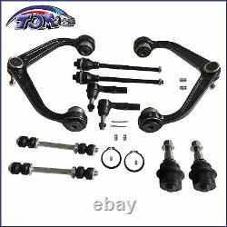 10pcs Front Control Arm Kit for 11-19 chevy GMC Silverado Sierra 2500 3500 HD