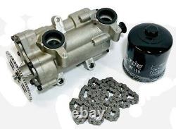 11 12 RZR XP 900 Replace OEM Oil Pump 1204090 Chain Filter Recharge Parts Kit