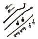 11 Piece Kit Upper & Lower Ball Joints, Drag Links, Tie Rod Ends, and Adjusti