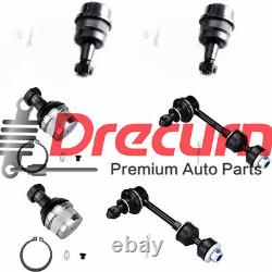 11PC Front Suspension Tie Rod Drag Link 1998 1999 Dodge Ram 1500 2500 4WD