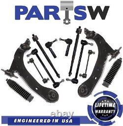 12 New Pc Suspension Kit for Saturn Ion 2006-2007 Control Arms & Ball Joints