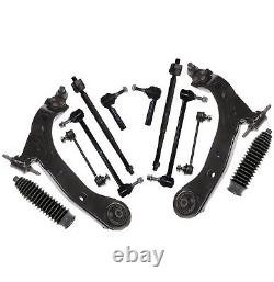 12 New Pc Suspension Kit for Saturn Ion 2006-2007 Control Arms & Ball Joints