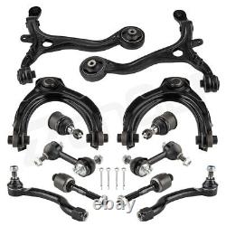 12PCS For Honda Accord 2008-2012 Front Upper Lower Control Arms Ball Joints Kit