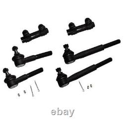 12Pcs Suspension Kit Front Tie Rods Ball Joint For 1994-1999 Dodge Ram 1500 2WD