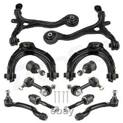 12pc Front Upper & Lower Control Arm Suspension Kit For Honda Accord 2008-2012