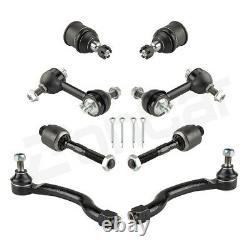 12pc Front Upper & Lower Control Arm Suspension Kit For Honda Accord 2008-2012