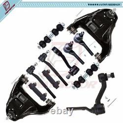 12pc Tie Rod End Pitman Idler Arm Steering Parts For Chevrolet Blazer S10 GMC