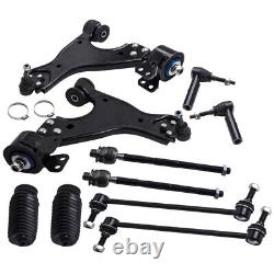 12x Front Suspension Kits Control Arms Ball Joints Tie Rod Ends for Acadia 07-15