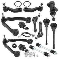 13Pcs Front Suspension Control Arm Kit For Chevrolet GMC Silverado Truck 2WD/4WD