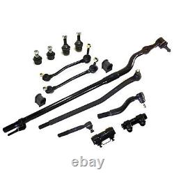 14 Pc Suspension Kit for F-250/F-350 Super Duty Tie Rod Ends Sway Bar Ball Joint