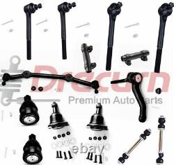 14Pcs Complete Front Suspension Kit for Chevrolet GMC S-10 Blazer Jimmy 2WD ONLY