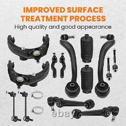 14x Suspension Kit Front Upper Lower Control Arms Sway Bar for Ford Fusion 10-12