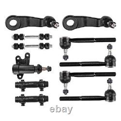 15Pcs For Chevy Suburban C1500 Front Upper Lower Control Arms Steering Part Kit