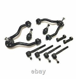 16 Pc Suspension Kit for Cadillac Chevrolet GMC Upper Control Arms Tie Rod Ends