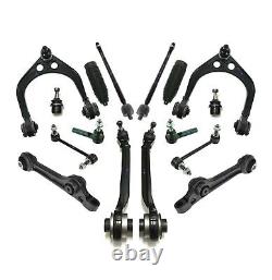 16 Pc Suspension Kit for Chrysler Dodge Control Arms Inner & Outer Tie Rod Ends