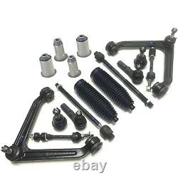 16 Pc Suspension Kit for Dodge Ram 1500 RWD Only Upper Control Arms/Tie Rod Ends