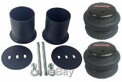 1965-70 Impala Air Ride Kit Valves 7 Switch 580 Black Air Compressors Tank