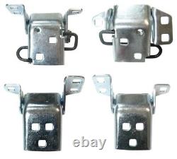 1973-1991 Chevy Gmc Truck Upper and Lower Door Hinge Set 4 Piece Kit