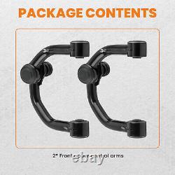 2-4 Lift Front Upper Control Arms For Toyota Tacoma 95-04 / 4Runner 96-02 6 Lug