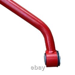 2-4 Lift Kit Tubular Upper Control Arm Red for 2007-2015 Chevy Silverado 1500