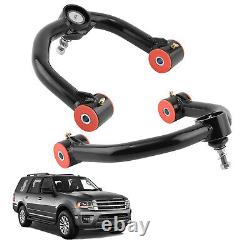 2pcs Heavy Duty Front Upper Control Arms 0-4 Lift For Ford F-150 2004-2021