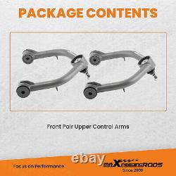 2x Front Upper Control Arms 2-4 Lift for Chevrolet Silverado 4WD 1999-2006