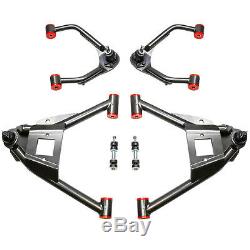 3-5 Drop Control Arm Lowering Kit with Shocks For 2007-2014 GMC Sierra 1500 2WD