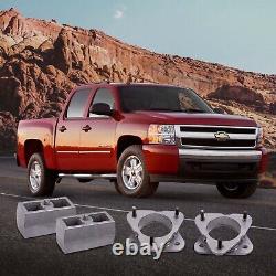 3.5 Front 3 inch Rear Level Lift Kit for Chevy Silverado 1500 4WD 07-18 6-Lug