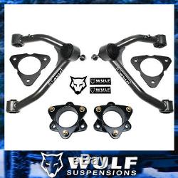 3.5 Front Strut Spacer Leveling Lift Kit For 2007-2016 Chevy Silverado GMC 1500