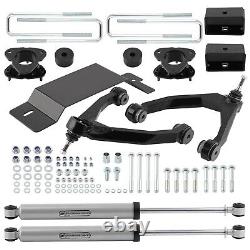 3.5 inch Lift Kit with Upper Control Arms For Chevy Silverado 1500 4WD 2007-2016