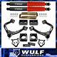 3 Front 2 Rear Leveling Lift Kit with WULF Shocks For 2007-2018 Toyota Tundra