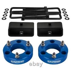 3 Front + 3 Rear Lift Kit + Upper Control Arms for 2007-2018 Silverado 1500
