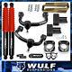 3 Front 3 Rear Lift Kit with Control Arms + Shocks For 2004-2018 Ford F150 2WD