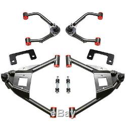 3 Front Drop Control Arm Lowering Kit For 2007-2014 Chevy Tahoe 2WD