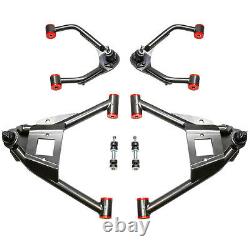 3 Front Drop Control Arm Lowering Kit For 2007-2014 GMC Sierra 1500 2WD