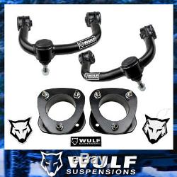 3 Front Strut Spacer Lift Kit with Upper Control Arms For 2004-2018 Ford F150