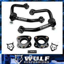 3 Front Strut Spacer Lift Kit with Upper Control Arms For 2004-2019 Nissan Titan