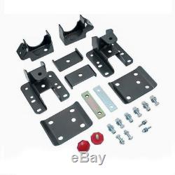 4-6 Drop Arm Lowering Kit with Axle Flip Kit For 2007-2014 Chevy Silverado 2WD