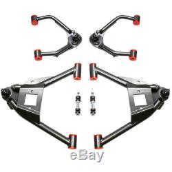 4-7 Drop Arm Lowering Kit with Axle Flip Kit For 2007-2014 Chevy Silverado 2WD