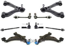 4 Control Arms Ball Joint Tie Rods Sway For Tacoma 05-15 5 Lug Rear Wheel Drive