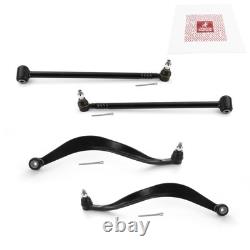 4 PC Rear Upper & Rear Lower Control Arm Kit for 03-06 Hyundai Santa Fe