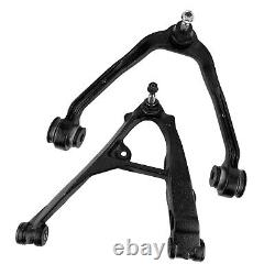 4Pcs Front Upper & Lower Control Arms Steering Part For Chevy Silverado 1500