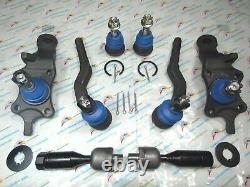 4WD For 95-04 TOYOTA TACOMA 8Pcs Front Lower & Upper Ball Joints & Tie Rod Ends